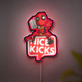 Graffiti Cartoon 3D Light Box - Deadpool Inspired LED Night Light, Dope Street Art Decor for Comic Fans & Urban Style Lovers 