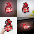 Graffiti Cartoon 3D Light Box - Deadpool Inspired LED Night Light, Dope Street Art Decor for Comic Fans & Urban Style Lovers 