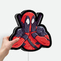 Deadpool 3D Light Box - Marvel Superhero LED Night Light, Anti-Hero Wall Decor for Comic Book & Movie Fans
