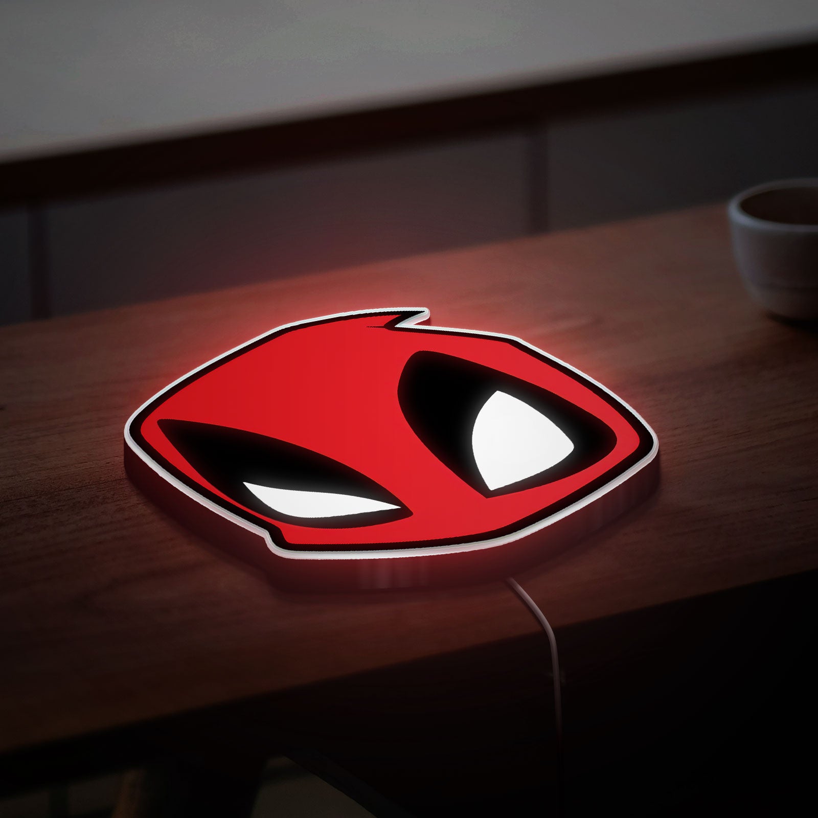 Deadpool 3D Light Box - Marvel Character LED Night Light, Funny Superhero Decor for Fans, Cool Gift for Comic Lovers
