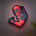 Deadpool 3D Light Box - Marvel Comics LED Night Light, Superhero Room Decor for Fans, Cool Gift for Gamers
