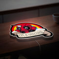 Unicorn Deadpool 3D Light Box - Cute & Funny LED Night Light, Kawaii Superhero Decor for Marvel Fans & Kids Room

