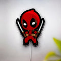 Chibi Deadpool 3D Light Box - Marvel Superhero LED Night Light, Funny Cartoon Decor for Fans, Cool Gift for Gamers & Anime Lovers 
