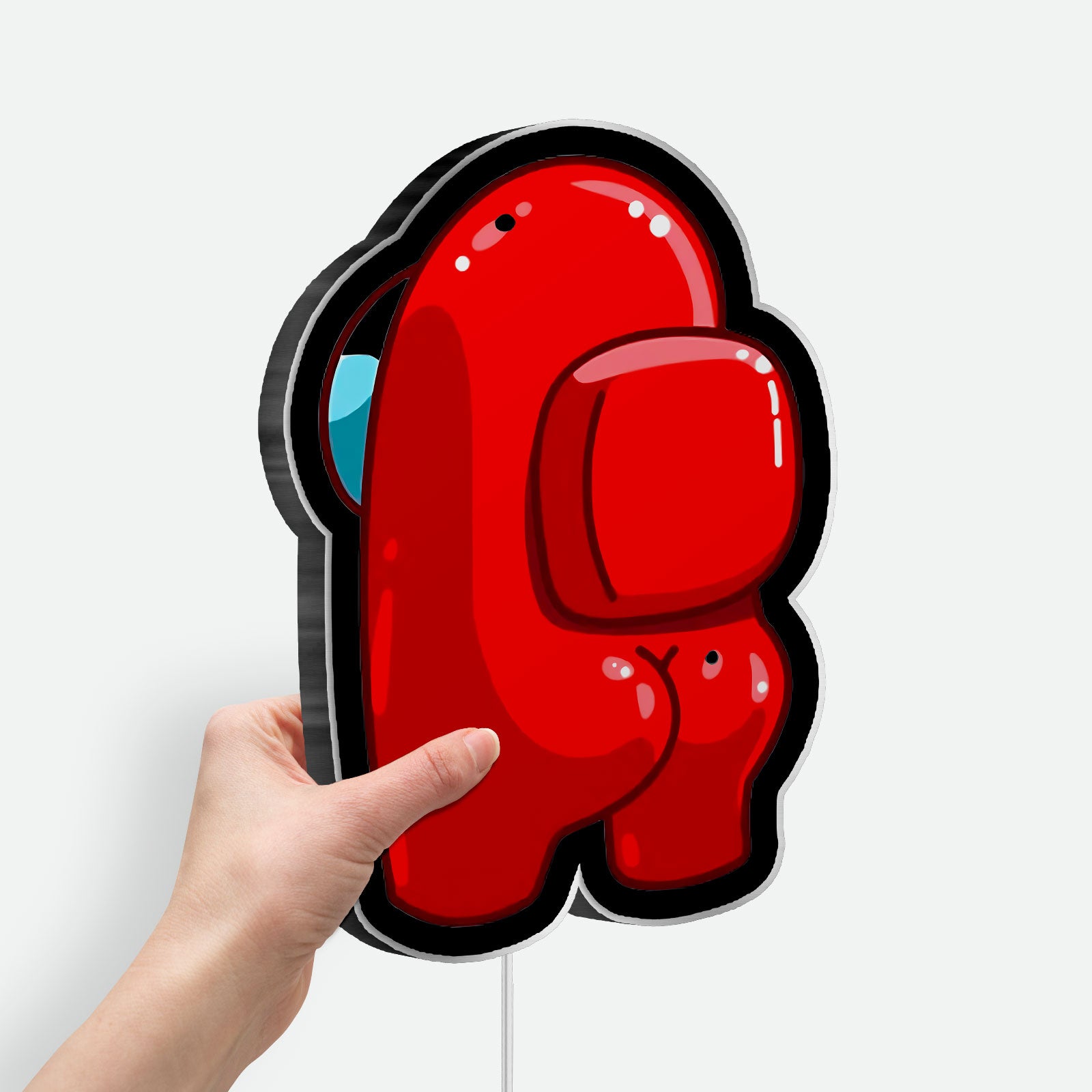 Among Us 3D Light Box - Funny Character LED Night Light, Game Inspired Decor for Gamers Room, Cool Gift for Among Us Fans

