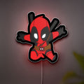 Deadpool Marvel 3D Light Box - Cool Superhero LED Night Light, Comic Book Wall Decor for Fans, Unique Gift for Movie Lovers 