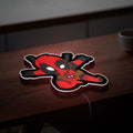 Deadpool Marvel 3D Light Box - Cool Superhero LED Night Light, Comic Book Wall Decor for Fans, Unique Gift for Movie Lovers 