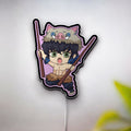 Inosuke Hashibira 3D Light Box - Demon Slayer LED Night Light, Anime Character Decor for Kimetsu no Yaiba Fans
