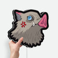 Neo Traditional Anime 3D Light Box - Demon Slayer Inspired LED Night Light, Japanese Art Decor for Anime Fans & Tattoo Lovers 