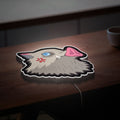 Neo Traditional Anime 3D Light Box - Demon Slayer Inspired LED Night Light, Japanese Art Decor for Anime Fans & Tattoo Lovers 