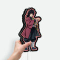 Demon Slayer Giyu Tomioka 3D Light Box - Water Hashira LED Night Light, Anime Character Decor for Kimetsu no Yaiba Fans
