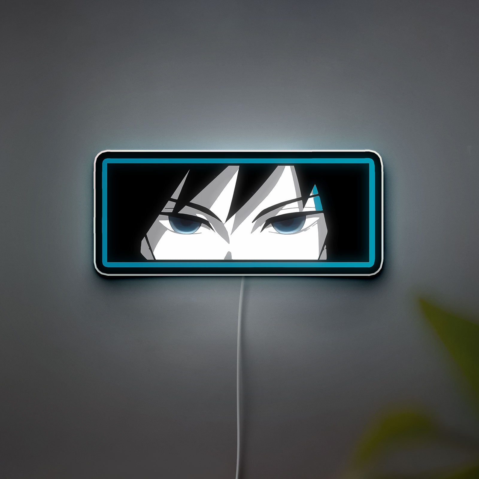 Demon Slayer Glow Art - Water Hashira 3D LED Night Light, Anime Character Decor for Fans