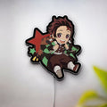 Tanjiro Kamado Chibi 3D Light Box - Demon Slayer Anime LED Night Light, Cute Japanese Anime Decor for Fans
