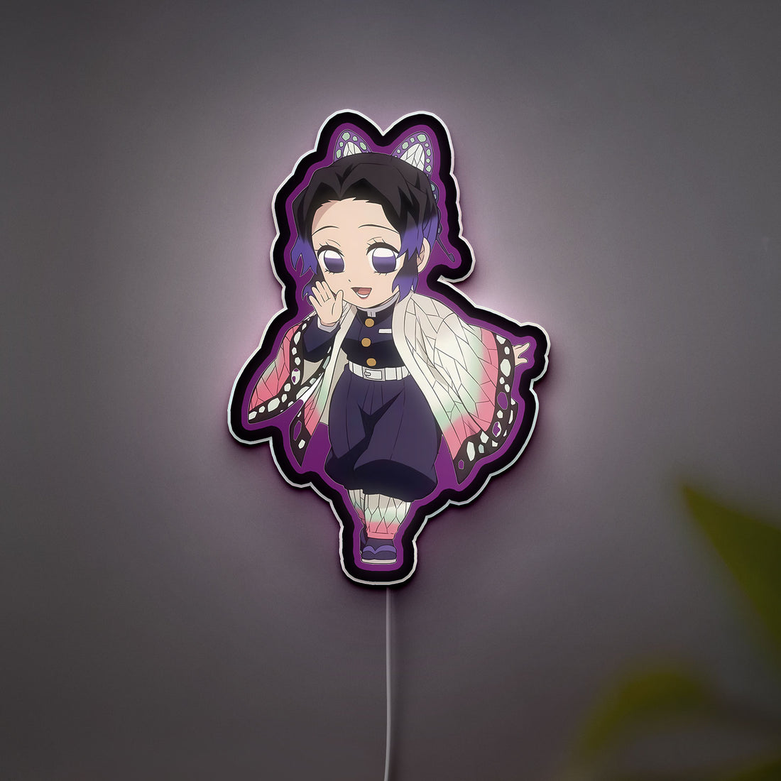 Demon Slayer 3D Light Box - Anime Character Night Light, Kimetsu no Yaiba LED Decor for KNY Fans 