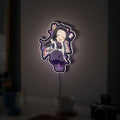Chibi Demon Slayer 3D Light Box - Anime Character Night Light, KNY Inspired LED Decor for Otaku Fans
