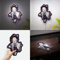 Shinobu Kocho 3D Light Box - Demon Slayer Anime LED Night Light, Cute Kawaii Decor for Anime Fans & Otaku Bedroom 