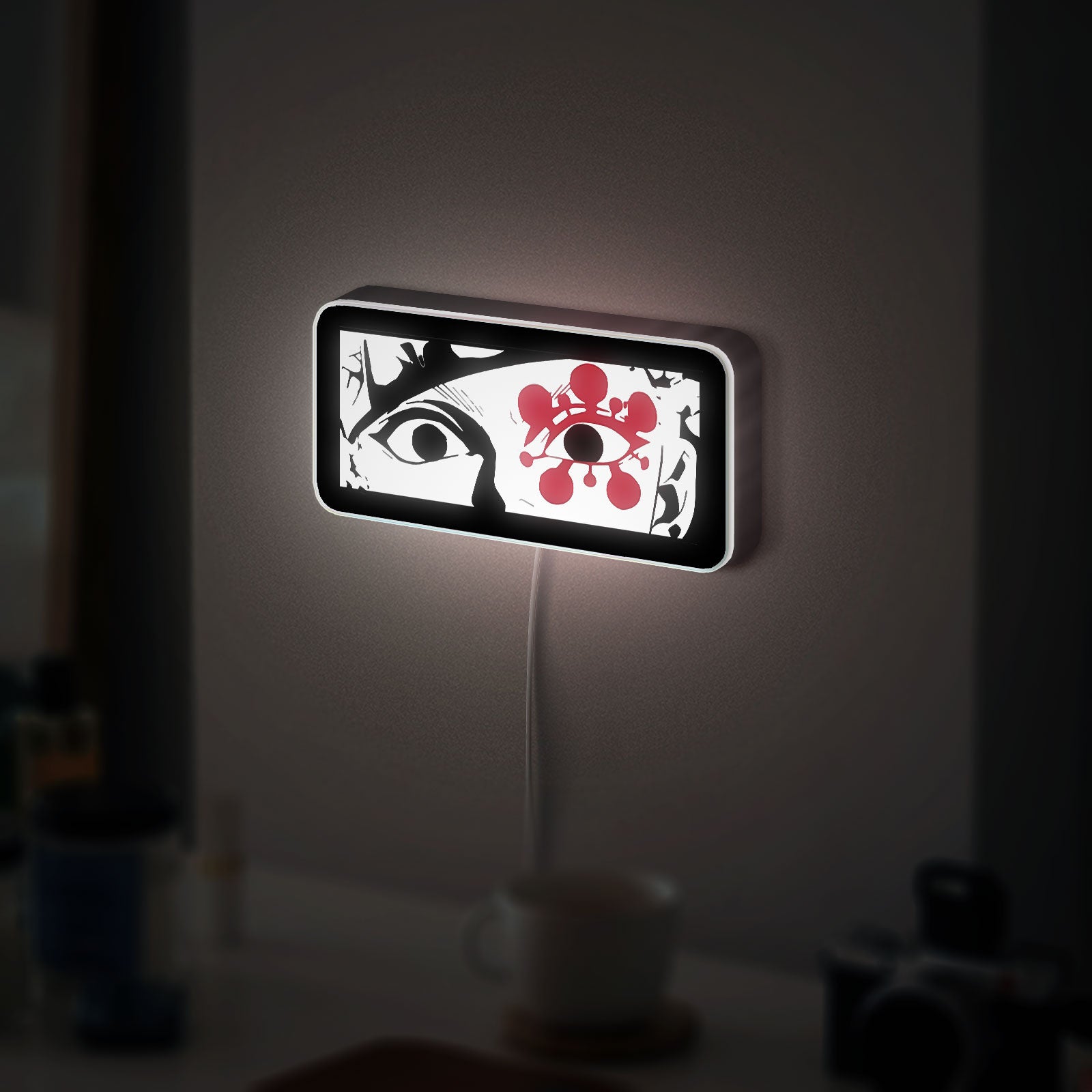 Demon Slayer 3D Light Box - Anime Character LED Night Light, Zenitsu & Tengen Uzui Art Decor for Otaku Fans
