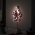 Demon Slayer 3D Light Box - Rengoku Flame Pillar LED Night Light, Anime Character Decor for Kimetsu No Yaiba Fans 