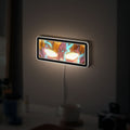 Demon Slayer Zenitsu 3D Light Box - Lightning Eyes LED Night Light, Anime Character Decor for Fans, Japanese Manga Inspired Glow Art
