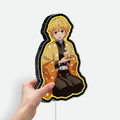 Demon Slayer Zenitsu 3D Light Box - Anime Character LED Night Light, Kimetsu no Yaiba Decor for Otaku Fans, Japanese Manga Inspired Glow Art
