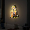 Demon Slayer Zenitsu 3D Light Box - Anime Character LED Night Light, Kimetsu no Yaiba Decor for Otaku Fans, Japanese Manga Inspired Glow Art
