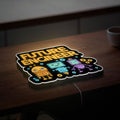 Robot Selfie 3D Light Box - Tech-Themed LED Night Light, Modern Home Decor for Gadget Lovers & Unique Gift Idea
