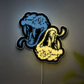 Python Programming 3D Light Box - Wild Nature Inspired LED Night Light, Unique Coding & Tech Themed Decor for Computer Nerds & Gamers
