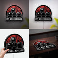 WASD Keyboard 3D Light Box - Gamer LED Night Light, Funny PC Gamer Decor, Unique Gift for Computer Nerds & Streamers

