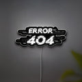 Erro 404 3D Light Box -Coding & Tech Themed LED Night Light, Geek Wall Decor for Computer Nerds & Gamers
