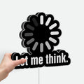 Let Me Think 3D Light Box - Creative LED Night Light, Inspirational Home Office Decor, Unique Gift for Thinkers & Professionals
