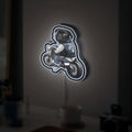 Pug Life 3D Light Box - Funny Dog Lover LED Night Light, Motorcycle Riding Decor for Pet & Bike Enthusiasts
