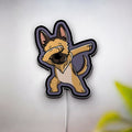 Funny German Shepherd 3D Light Box - Playful Dog LED Night Light, Cute Pet Decor for Dog Lovers & Unique Gift for Shepherd Owners 