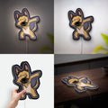 Funny German Shepherd 3D Light Box - Playful Dog LED Night Light, Cute Pet Decor for Dog Lovers & Unique Gift for Shepherd Owners 
