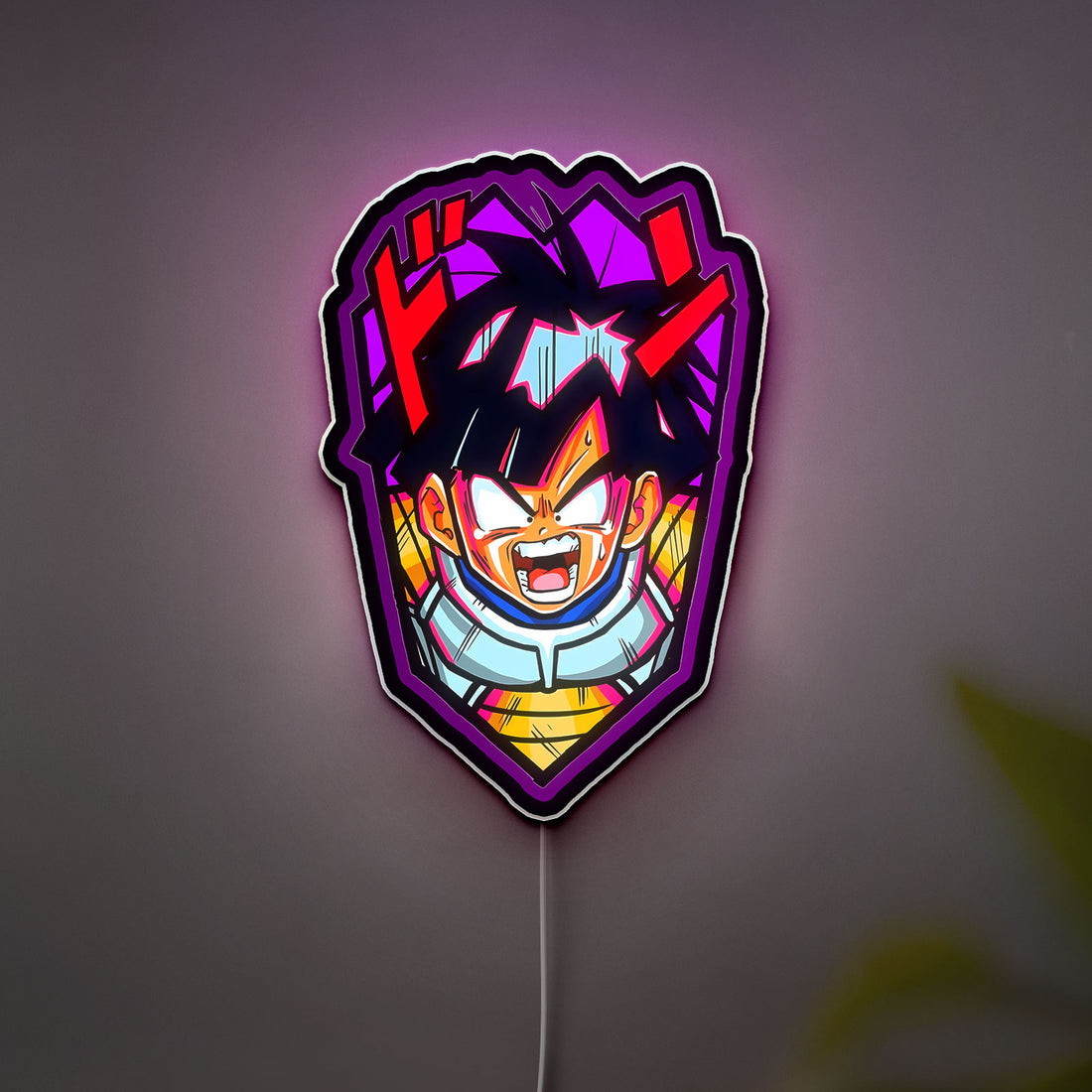 Kid Gohan Dragon Ball Z 3D Light Box - Anime LED Night Light, Dragon Ball GT Decor for Manga Fans, Cool Gift for Anime Lovers 