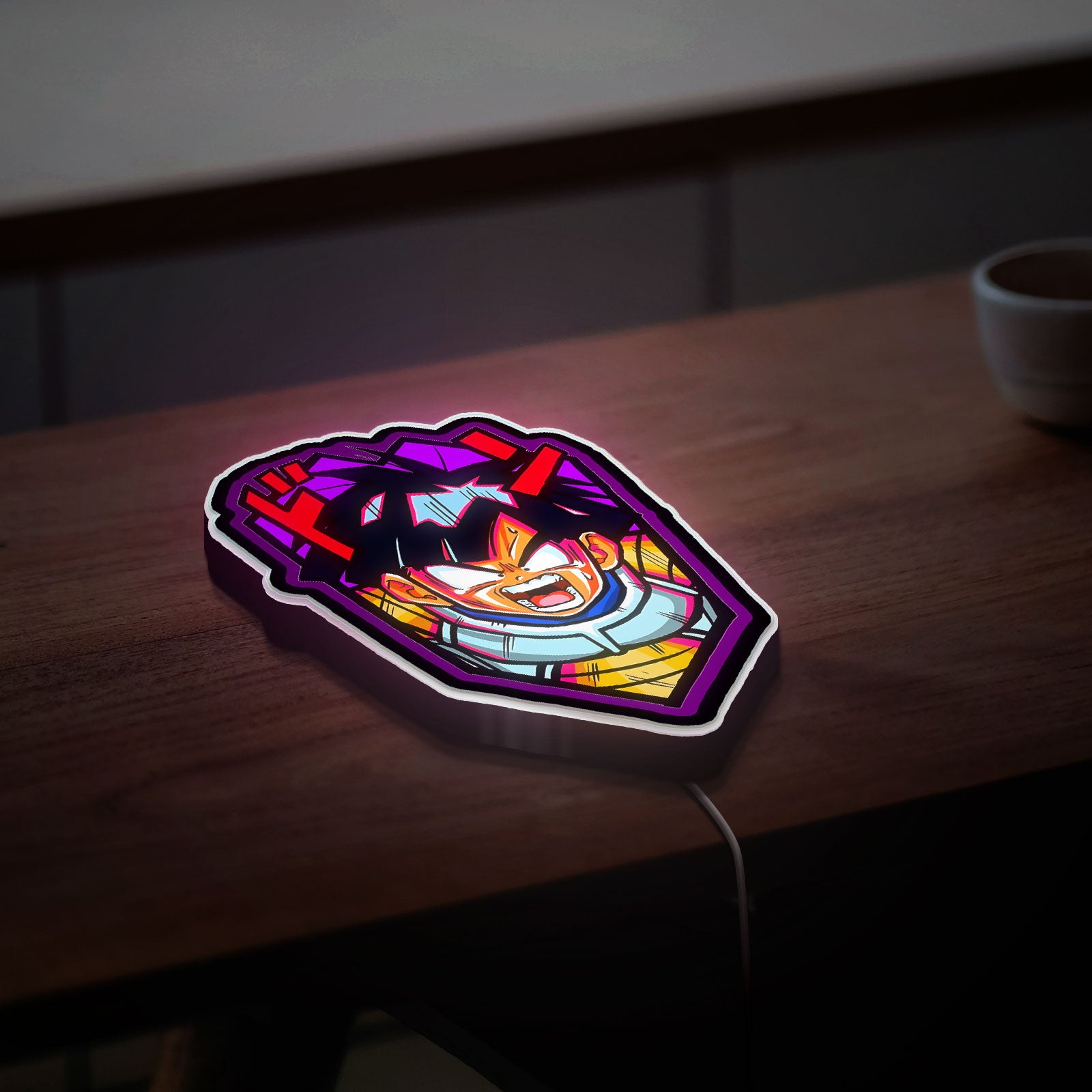 Kid Gohan Dragon Ball Z 3D Light Box - Anime LED Night Light, Dragon Ball GT Decor for Manga Fans, Cool Gift for Anime Lovers 