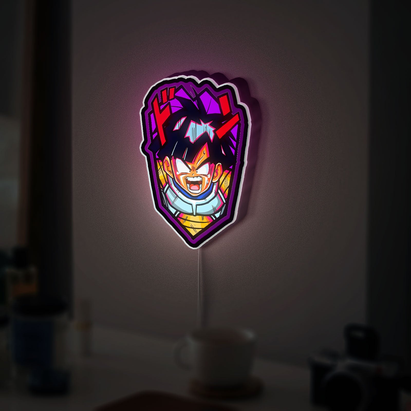 Kid Gohan Dragon Ball Z 3D Light Box - Anime LED Night Light, Dragon Ball GT Decor for Manga Fans, Cool Gift for Anime Lovers 