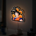 Goku 3D Light Box - Dragon Ball Z LED Night Light, Anime Character Glow Decor for Fans & Collectors 