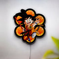 Goku 3D Light Box - Dragon Ball Z Anime LED Night Light, Cool Anime Room Decor for Boys, Dragon Ball Fan Gift 