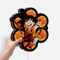 Goku 3D Light Box - Dragon Ball Z Anime LED Night Light, Cool Anime Room Decor for Boys, Dragon Ball Fan Gift 