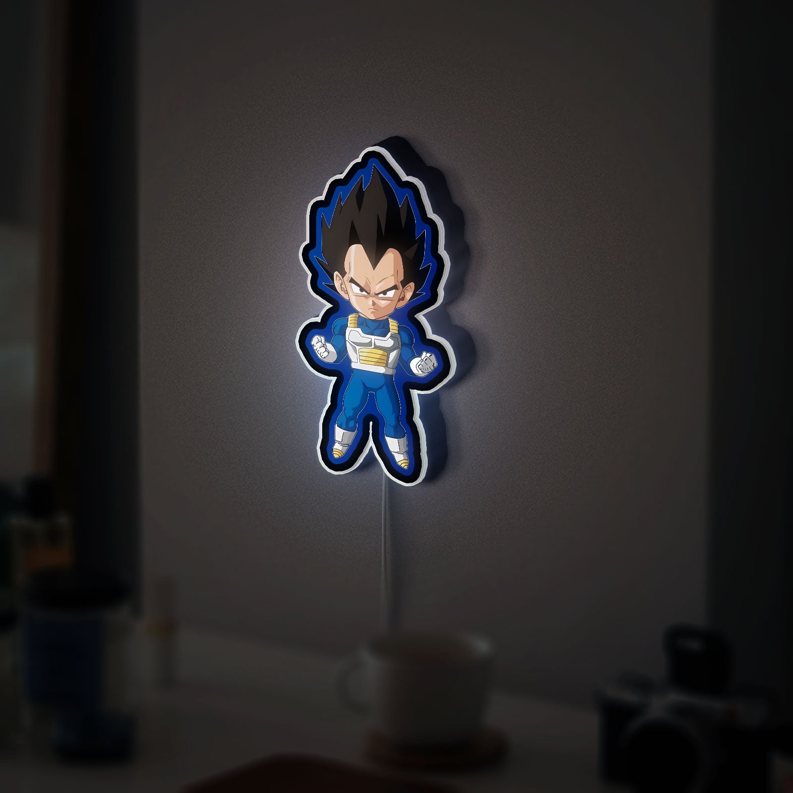 Dragon Ball Z 3D Light Box - Anime Character LED Night Light, Cool DBZ Art Decor for Manga & Anime Fans 
