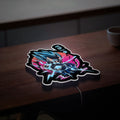 Vegeta Dragon Ball Z 3D Light Box - Anime Character LED Night Light, Cool Saiyan Warrior Decor for Manga Fans 