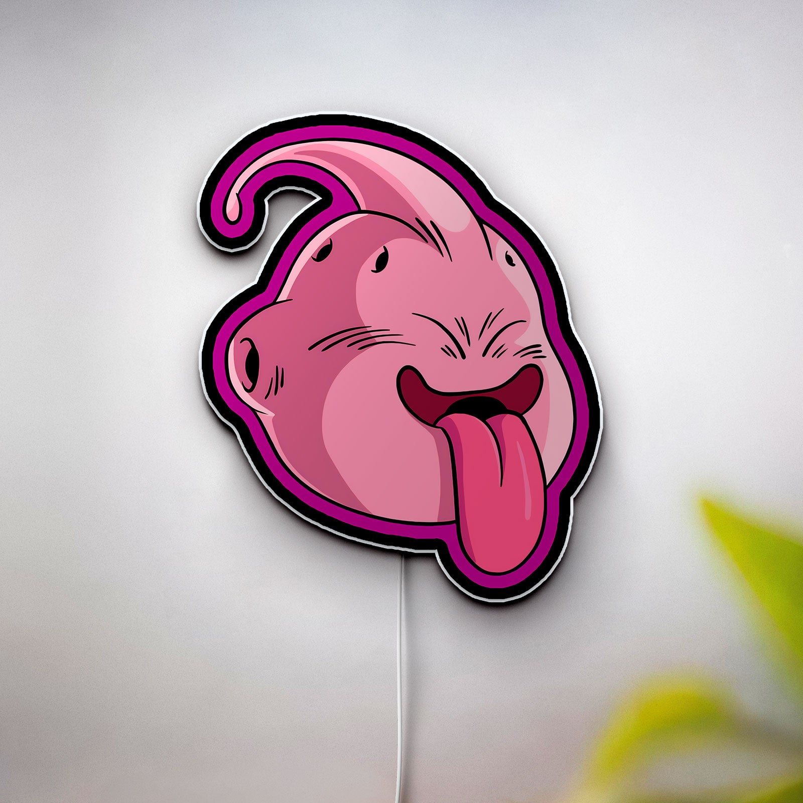 Majin Buu 3D Light Box - Dragon Ball Z LED Night Light, Anime Character Decor for DBZ Fans, Cool Gift for Gamers 