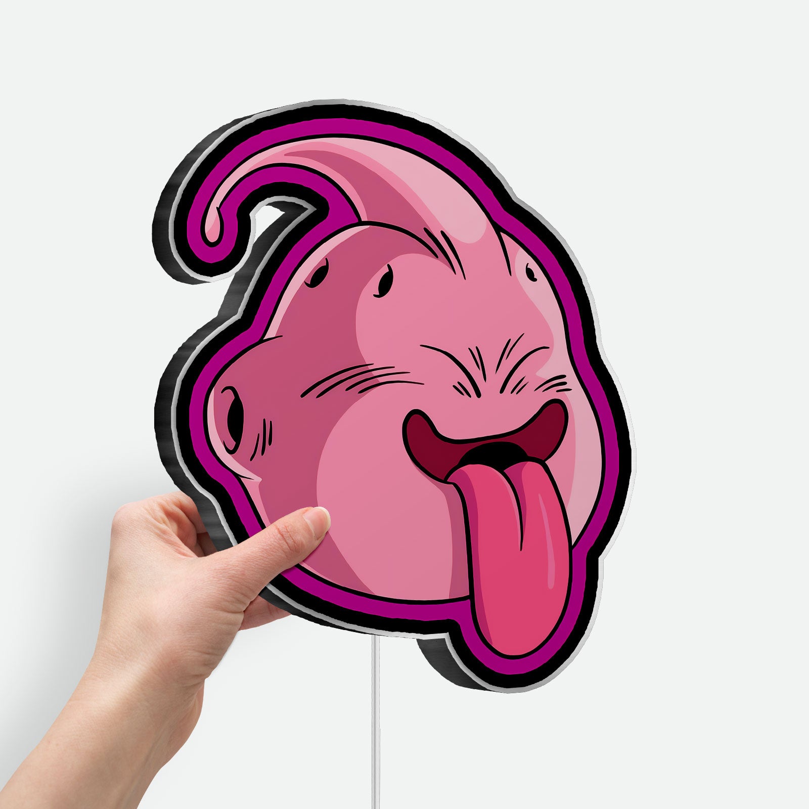 Majin Buu 3D Light Box - Dragon Ball Z LED Night Light, Anime Character Decor for DBZ Fans, Cool Gift for Gamers 