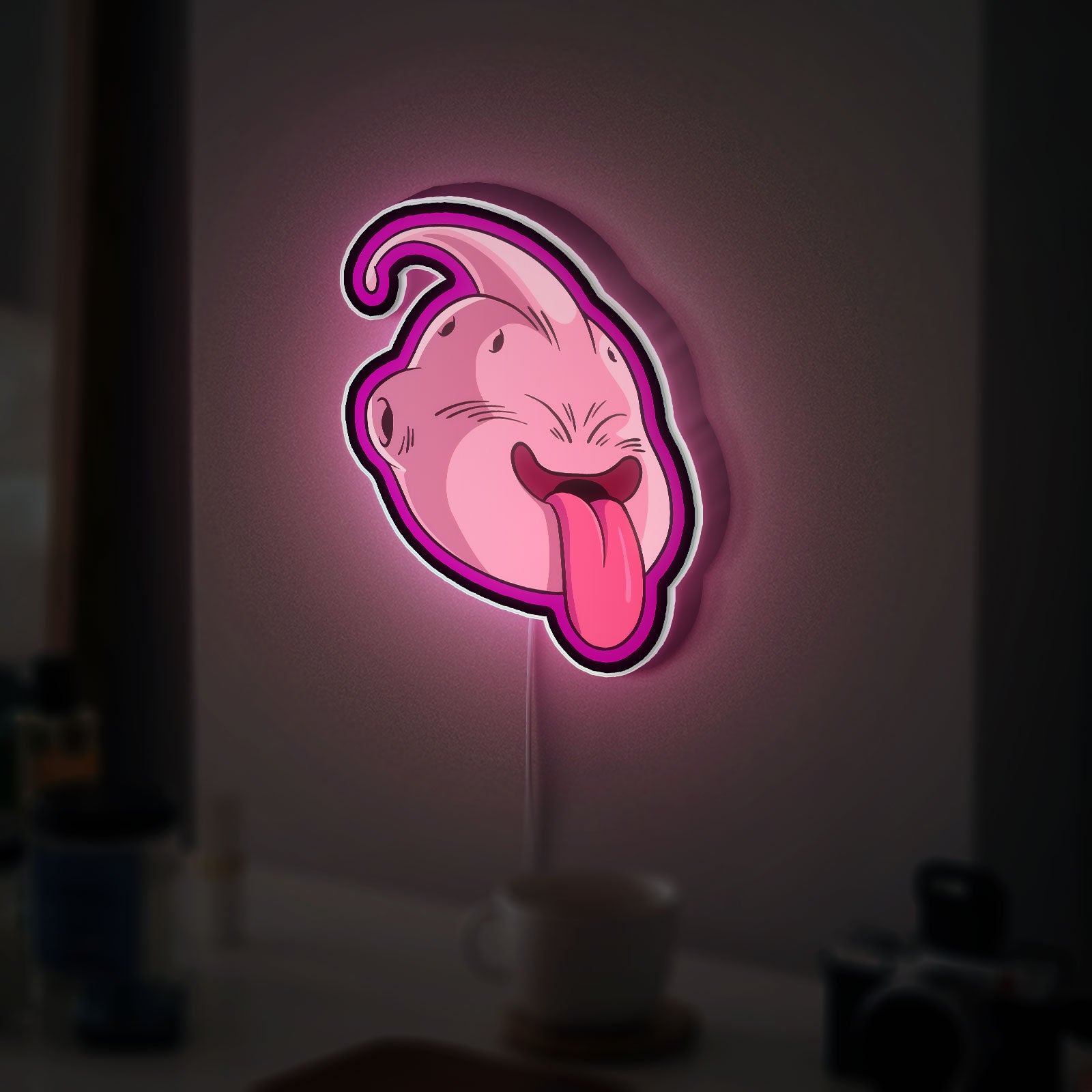 Majin Buu 3D Light Box - Dragon Ball Z LED Night Light, Anime Character Decor for DBZ Fans, Cool Gift for Gamers 