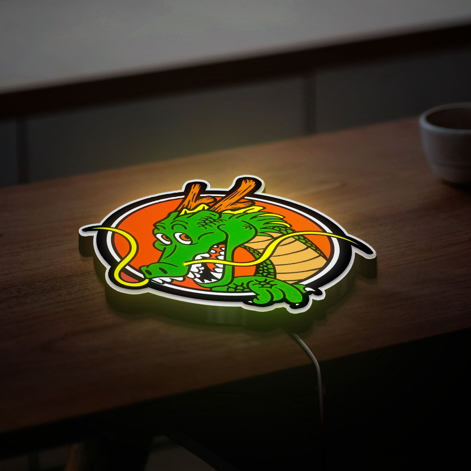 Shenron Dragon Ball 3D Light Box - Anime Glow Decor, Dragon Ball Z LED Night Light, Cool Gift for Anime Fans 