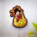 Dragon Ball 3D Light Box - Goku Anime LED Night Light, Cool DBZ Decor for Fans, Unique Manga Art Gift 