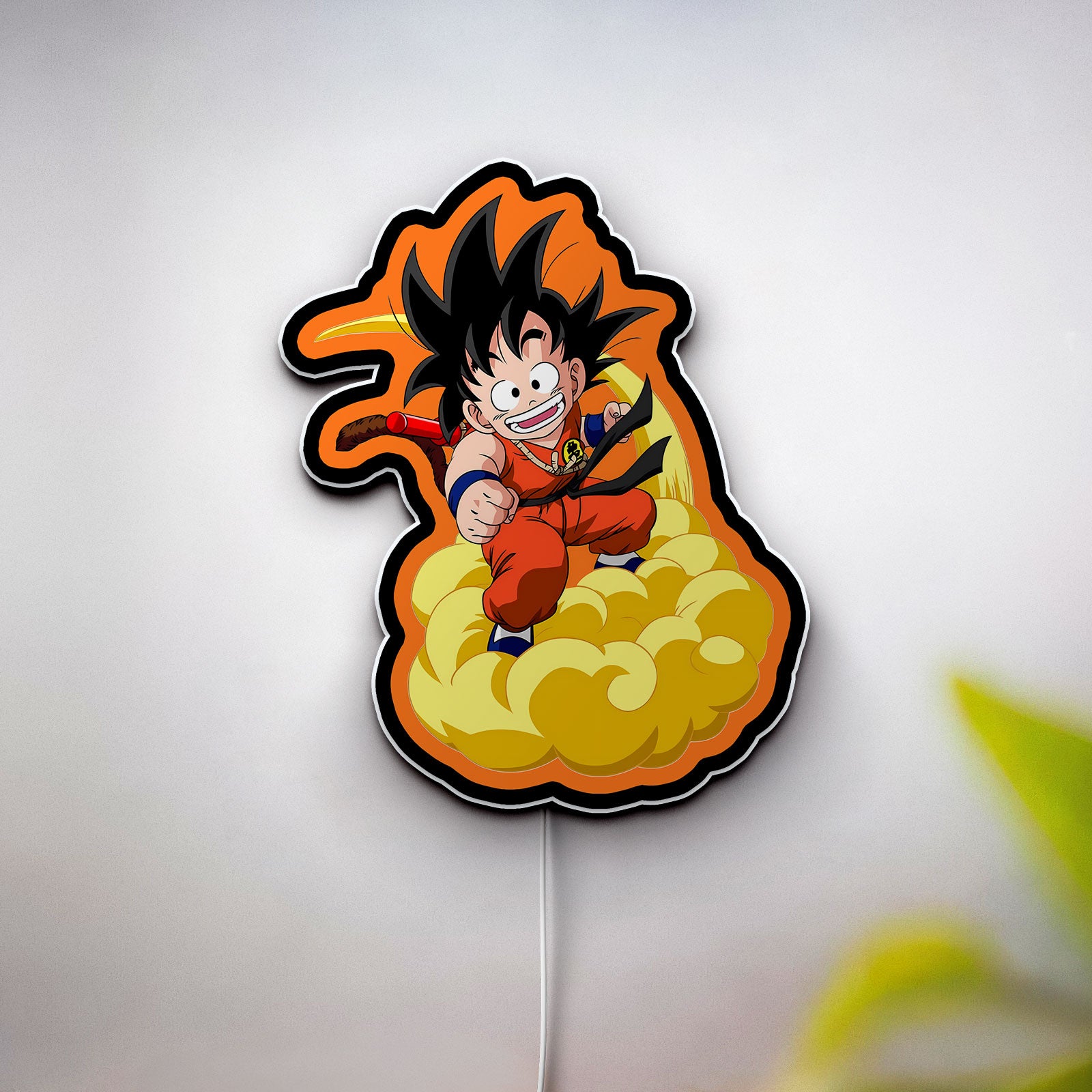 Dragon Ball 3D Light Box - Goku Anime LED Night Light, Cool DBZ Decor for Fans, Unique Manga Art Gift 