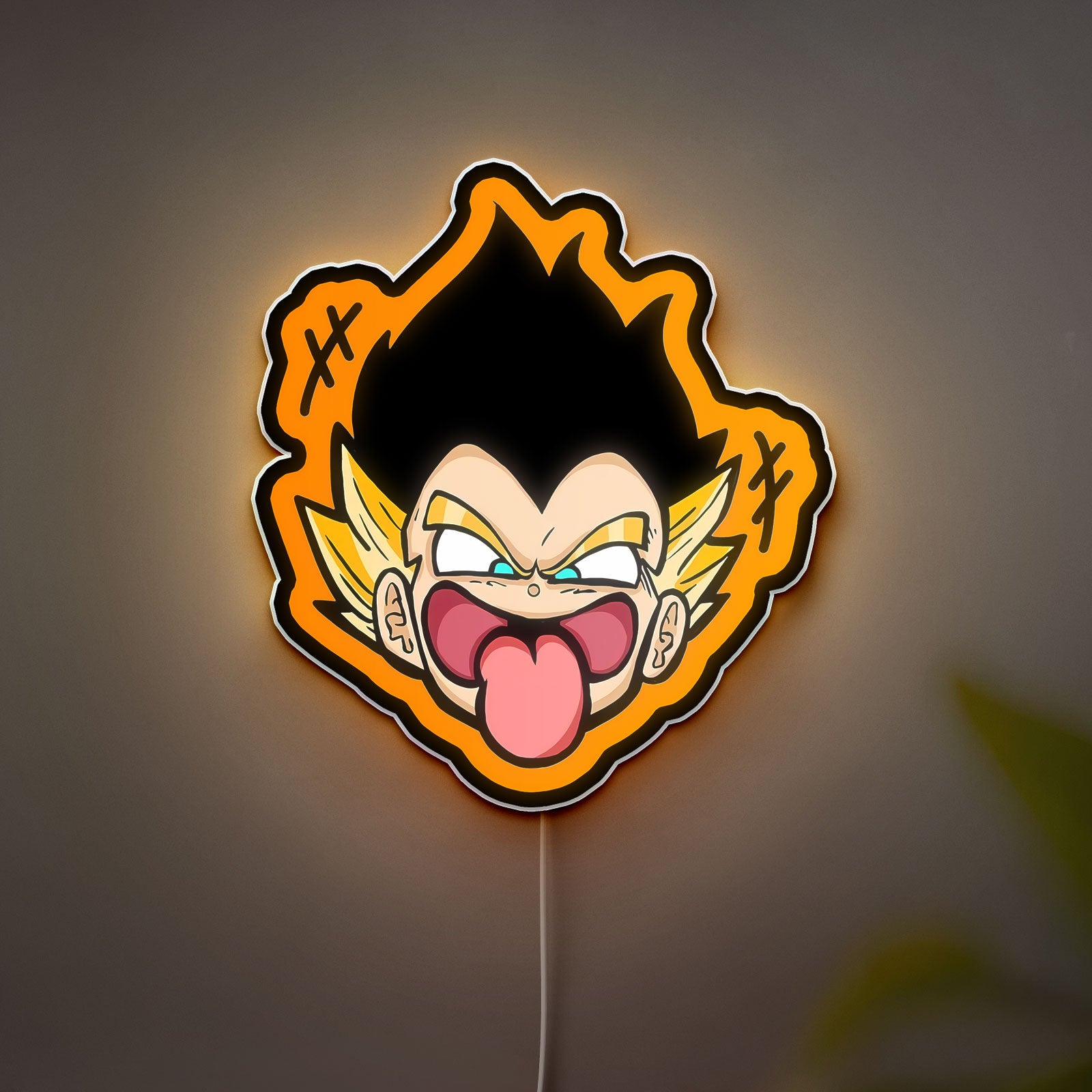 Dragon Ball 3D Light Box - Anime Character LED Night Light, Cool Manga Decor for Gamers & Otaku Fans 