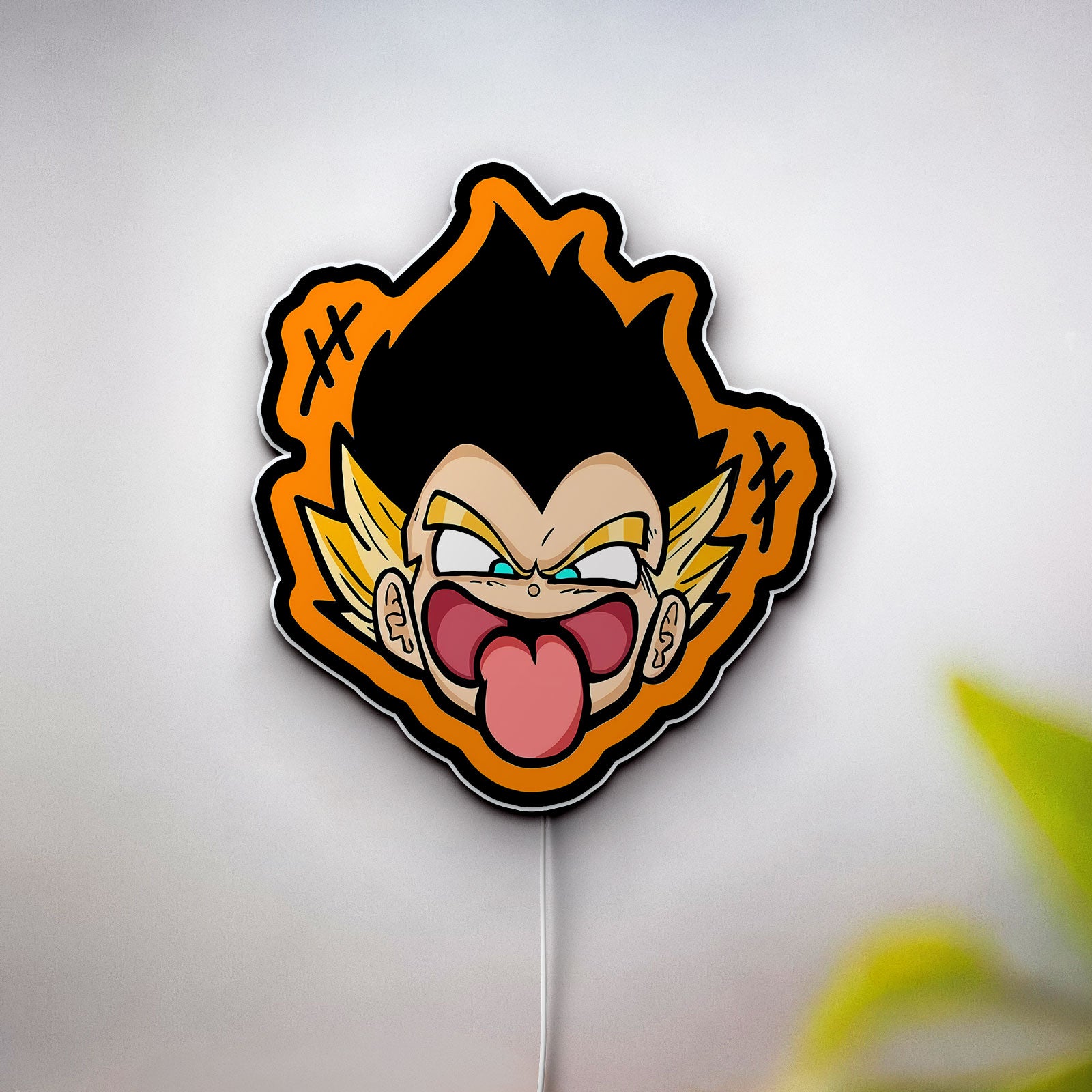 Dragon Ball 3D Light Box - Anime Character LED Night Light, Cool Manga Decor for Gamers & Otaku Fans 