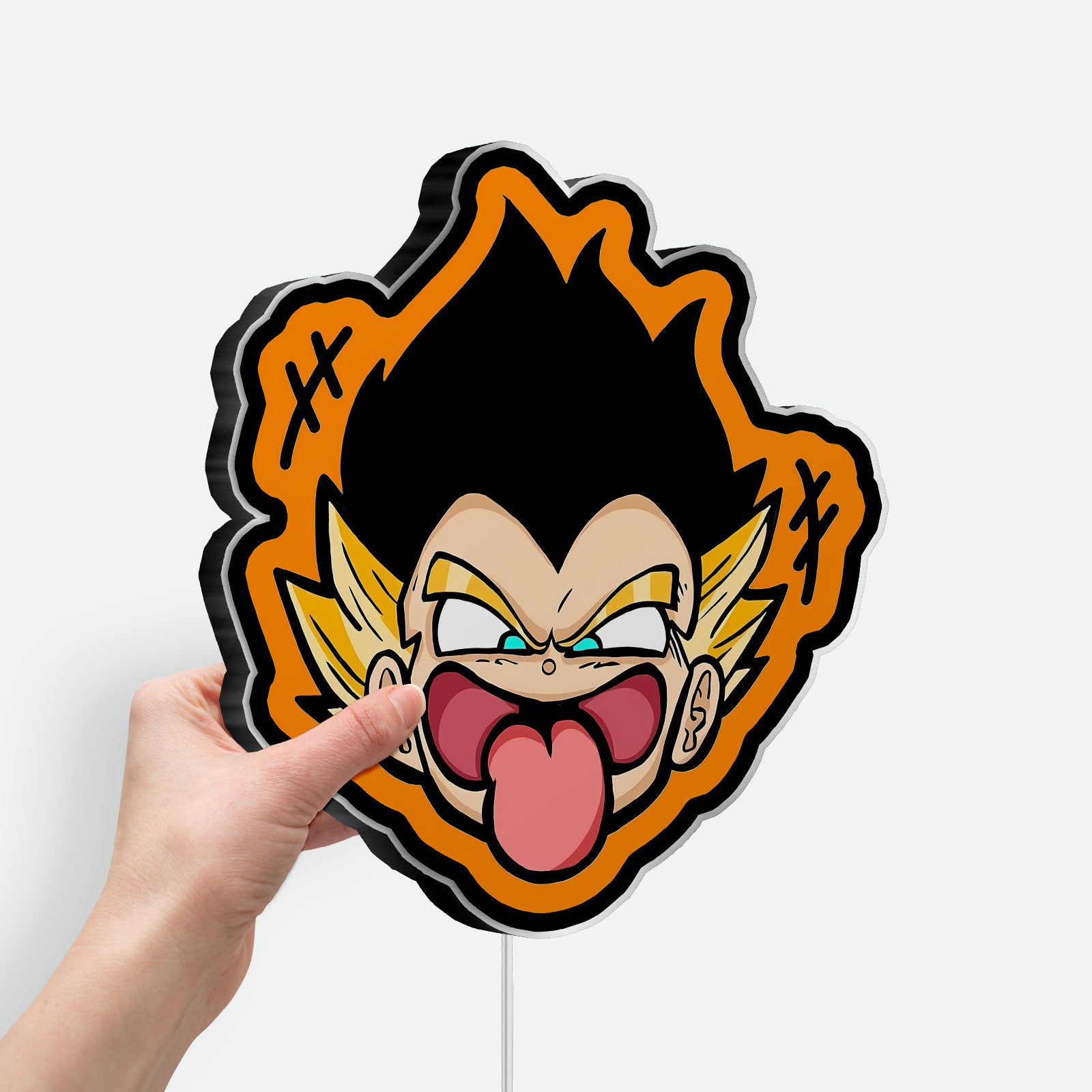 Dragon Ball 3D Light Box - Anime Character LED Night Light, Cool Manga Decor for Gamers & Otaku Fans 