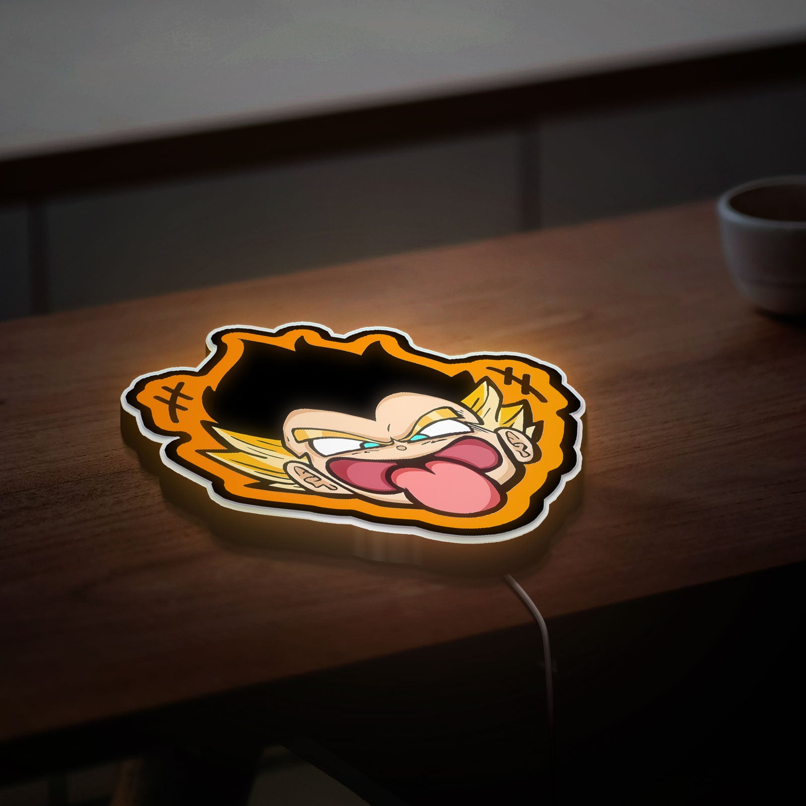 Dragon Ball 3D Light Box - Anime Character LED Night Light, Cool Manga Decor for Gamers & Otaku Fans 